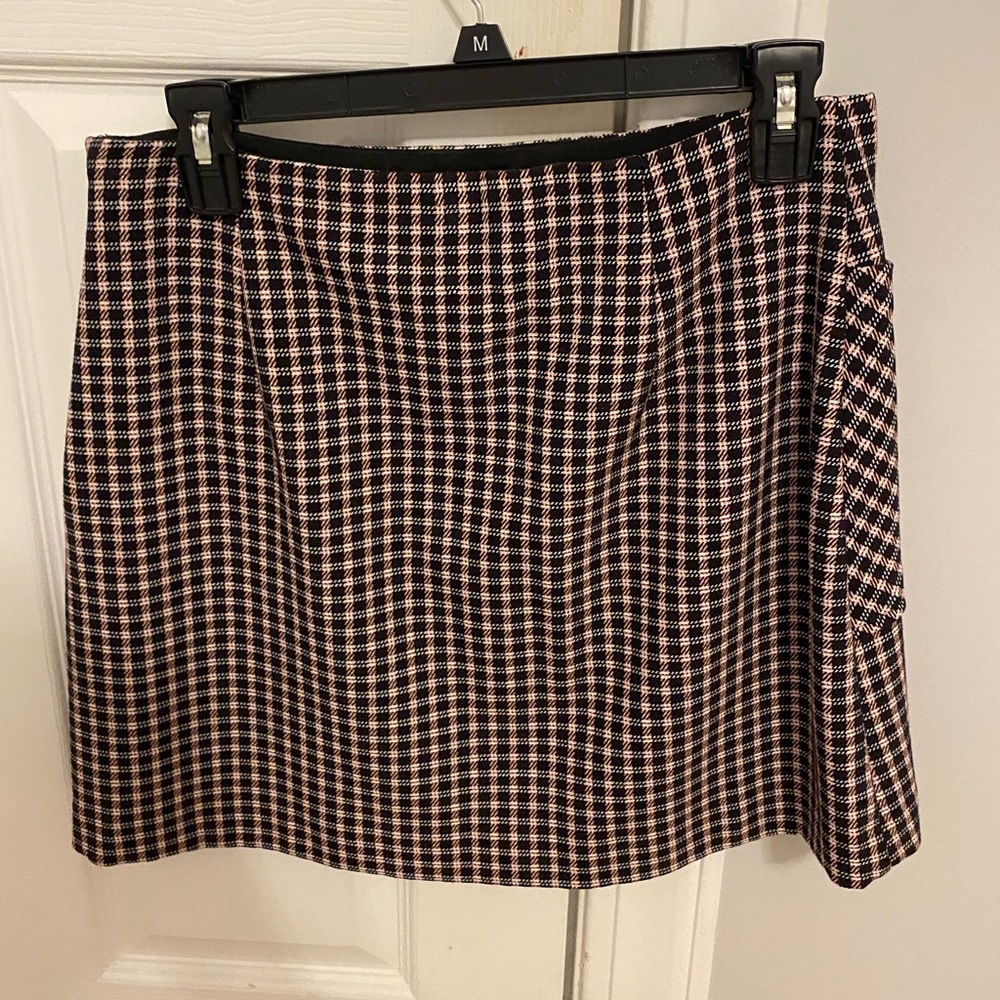 express plaid skirt